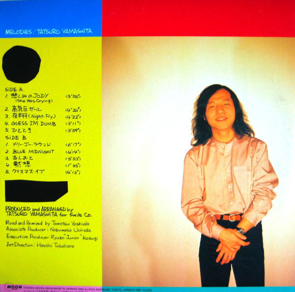 Tatsuro Yamashita = 山下達郎* : Melodies (LP, Album, Gat)