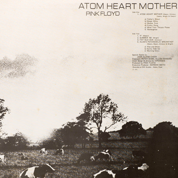 Pink Floyd = ピンク・フロイド* : Atom Heart Mother = 原子心母 (LP, Album, Tex)