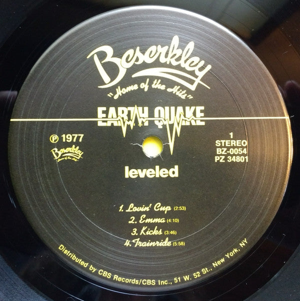 Earth Quake (2) : Leveled (LP, Album, San)