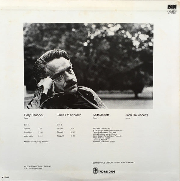 Gary Peacock, Keith Jarrett, Jack DeJohnette : Tales Of Another (LP, Album)