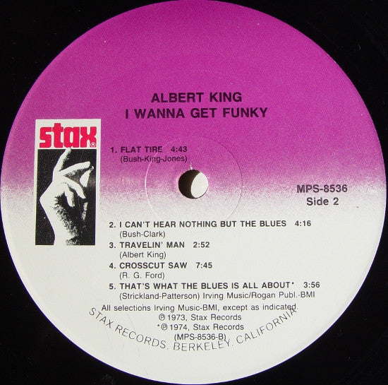 Albert King : I Wanna Get Funky (LP, Album, RE)