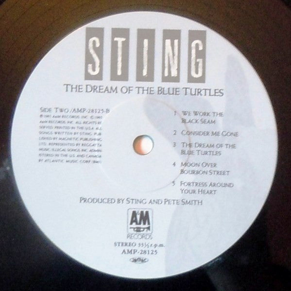 Sting : The Dream Of The Blue Turtles (LP, Album)