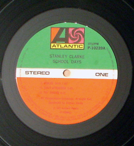 Stanley Clarke : School Days (LP, Album)