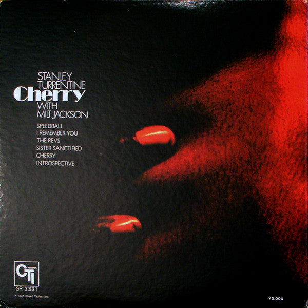 Stanley Turrentine With Milt Jackson : Cherry (LP, Album, Gat)