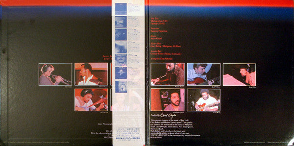 Chet Baker / Jim Hall / Hubert Laws : Studio Trieste (LP, Album, Gat)