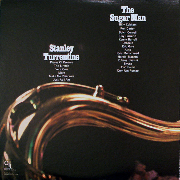 Stanley Turrentine : The Sugar Man (LP, Album, Gat)