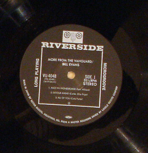 Bill Evans : More From The Vanguard (LP, Album)