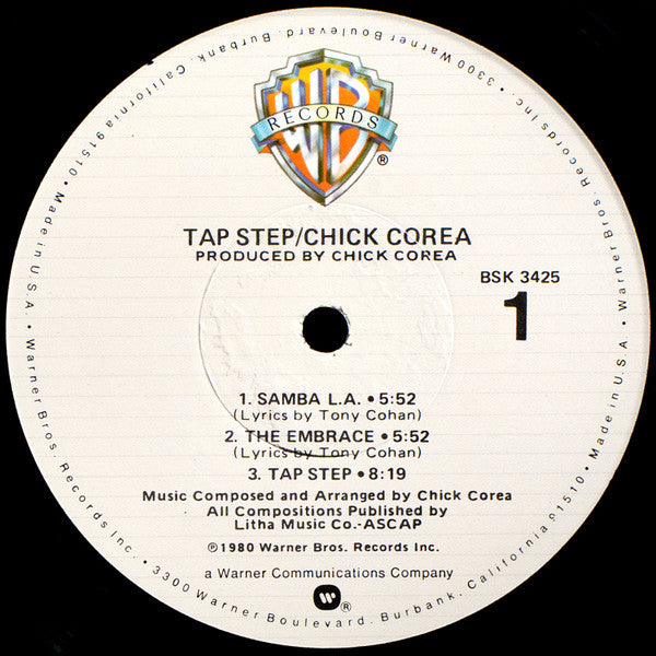 Chick Corea : Tap Step (LP, Album, Cap)