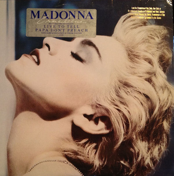 Madonna : True Blue (LP, Album, All)