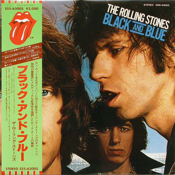 The Rolling Stones : Black And Blue (LP, Album, RE, Gat)