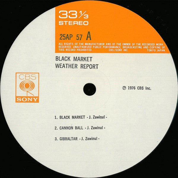 Weather Report : Black Market (LP, Album, RE)