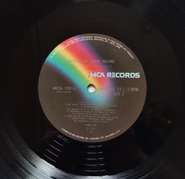Peggy Lee : Super Deluxe (LP, Comp, Gat)