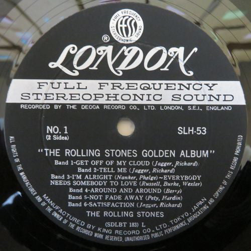 The Rolling Stones : The Rolling Stones Golden Album (LP, Comp, Gat)