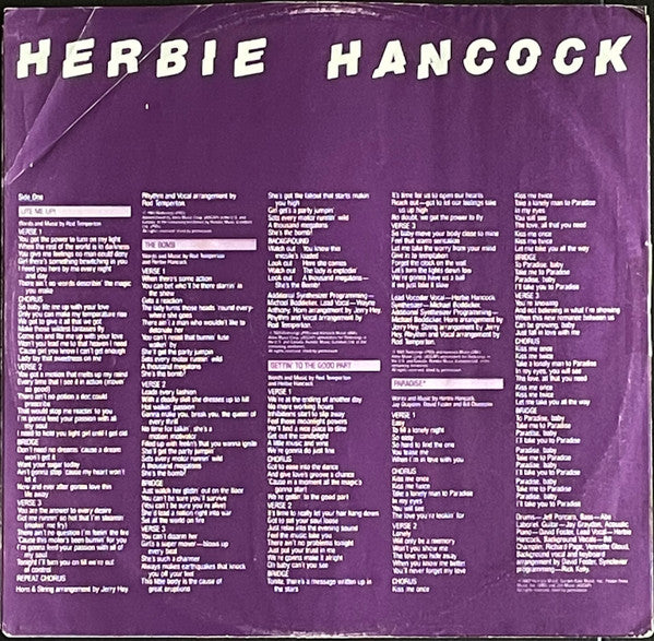 Herbie Hancock : Light Me Up (LP, Album)
