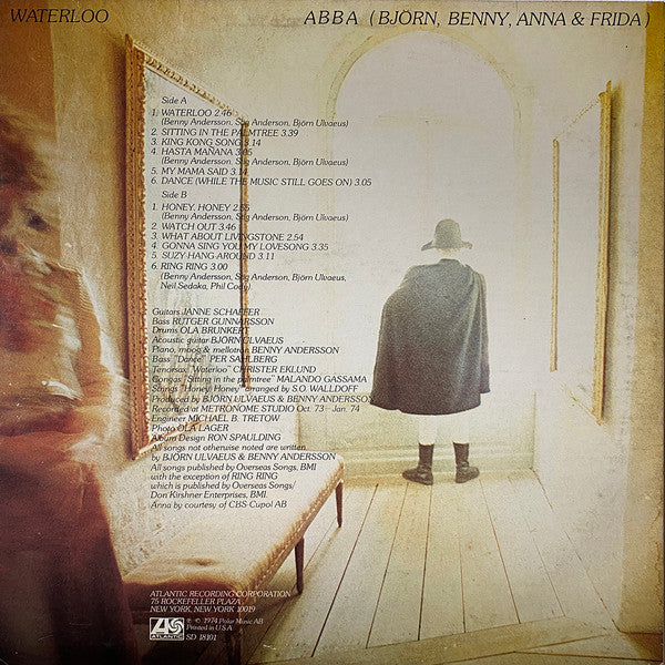 ABBA, Björn, Benny, Anna & Frida* : Waterloo (LP, Album, RI )