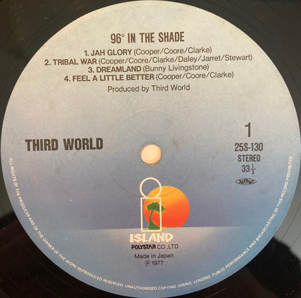 Third World : 96° In The Shade (LP, Album, RE)