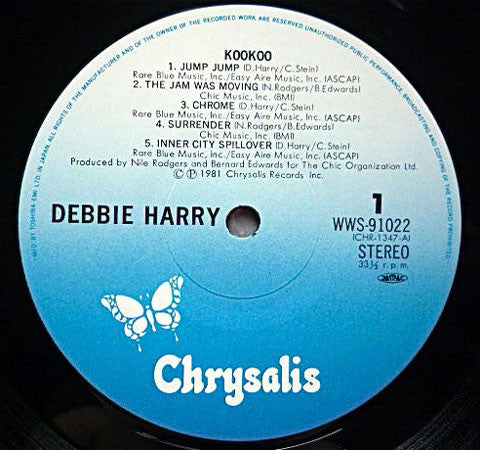 Debbie Harry* : KooKoo (LP, Album)