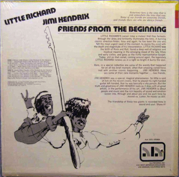 Little Richard / Jimi Hendrix : Friends - From The Beginning (LP, Album)