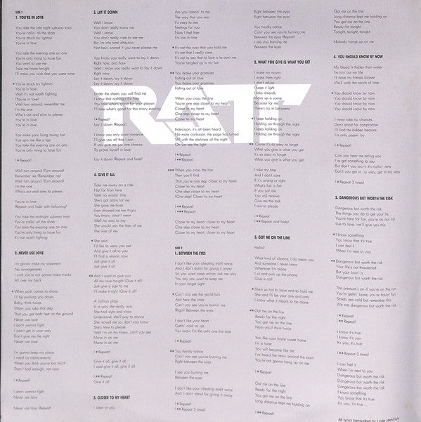 Ratt : Invasion Of Your Privacy (LP, Album)