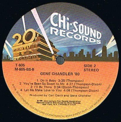 Gene Chandler : '80 (LP, Album)