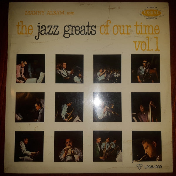 Manny Albam : Manny Albam And The Jazz Greats Of Our Time Vol.1 (LP, Album, Mono)