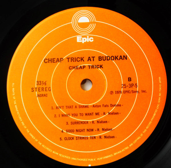 Cheap Trick : Cheap Trick At Budokan (LP, Album, Ltd, Pos)