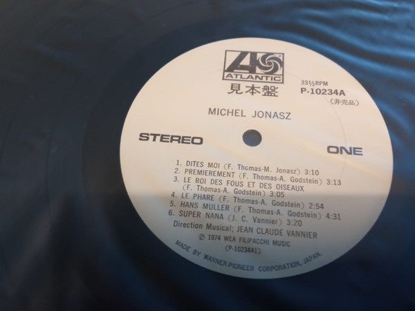 Michel Jonasz : Michel Jonasz (LP, Album, Promo)