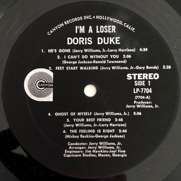 Doris Duke : I'm A Loser (LP, Album)