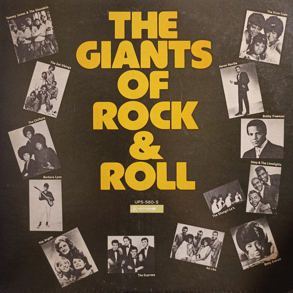 Various : The Giants Of Rock & Roll (LP, Comp)