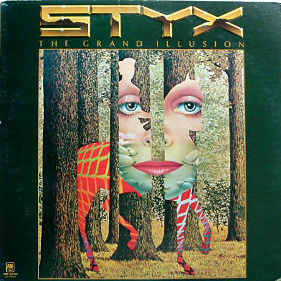 Styx : The Grand Illusion (LP, Album, RE)