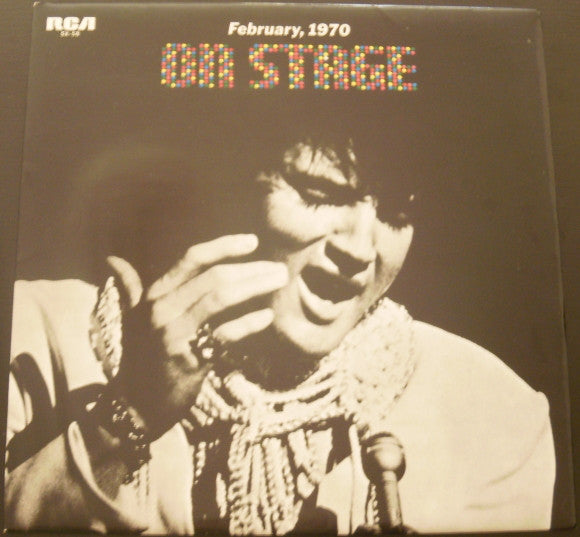 Elvis Presley : On Stage-February, 1970 (LP, Album, Gat)