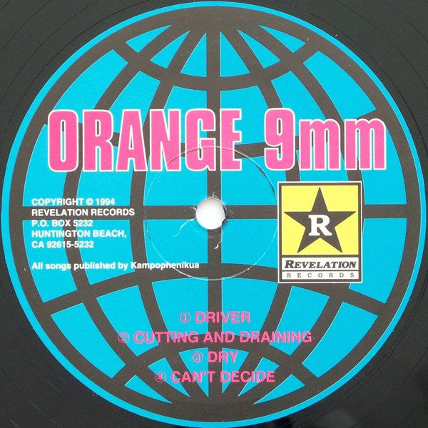 Orange 9mm : Orange 9mm (12", EP)