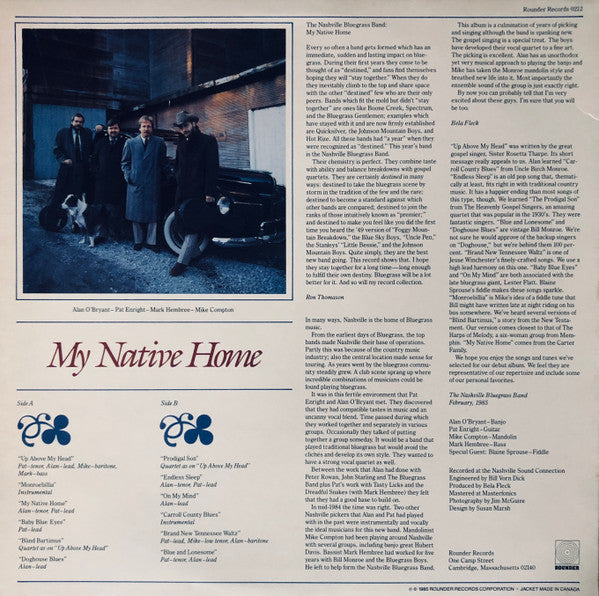 The Nashville Bluegrass Band : My Native Home (LP, Album)