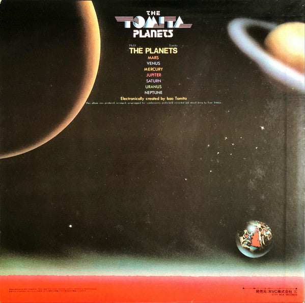 Tomita : The Planets (LP, Album)