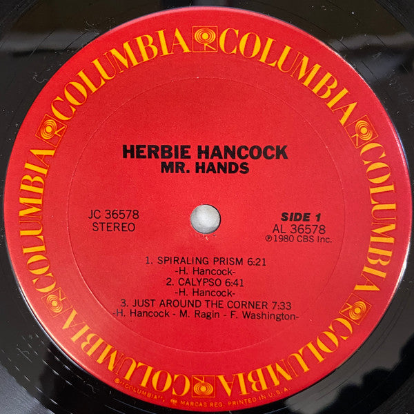 Herbie Hancock : Mr. Hands (LP, Album, San)
