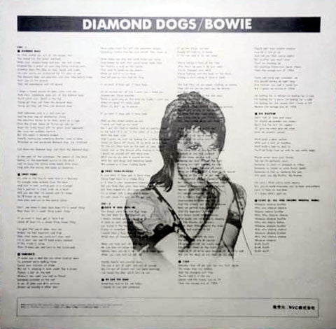 David Bowie : Diamond Dogs (LP, Album, RE, Gat)