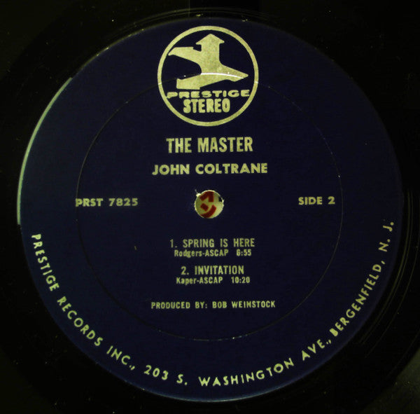 John Coltrane : The Master (LP, Album, RE, RM)