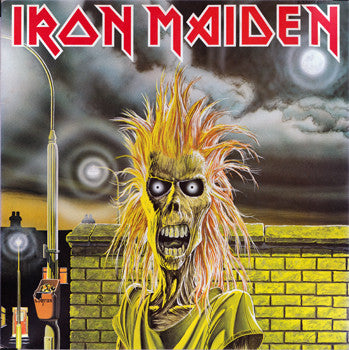 Iron Maiden = アイアン・メイデン* : Iron Maiden = 鋼鉄の処女 (LP, Album)