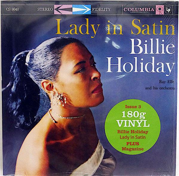 Billie Holiday With Ray Ellis And His Orchestra : Lady In Satin (LP, Album, RE, 180)