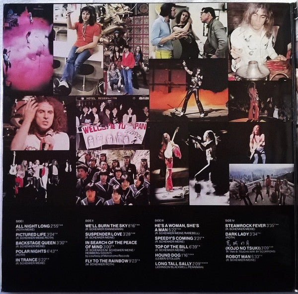 Scorpions : Tokyo Tapes (2xLP, Album, Gat)