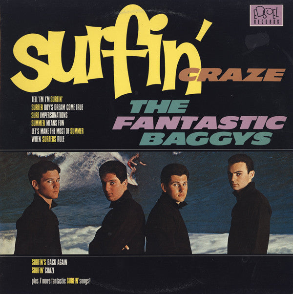 The Fantastic Baggys : Surfin' Craze (LP, Album, Mono, RE)