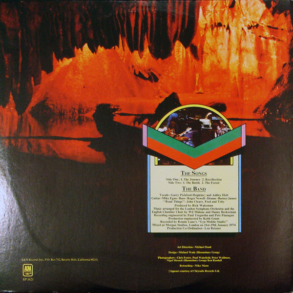 Rick Wakeman : Journey To The Centre Of The Earth (LP, Album, Gat)