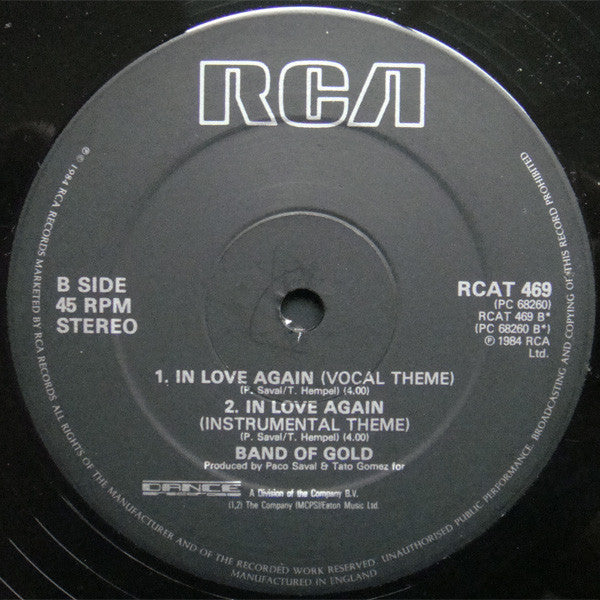 Band Of Gold : In Love Again (12")
