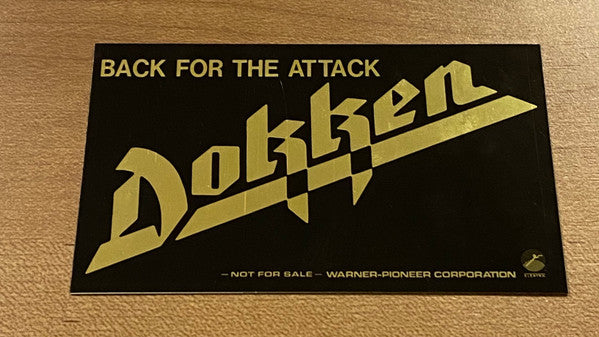 Dokken : Back For The Attack (LP, Album)