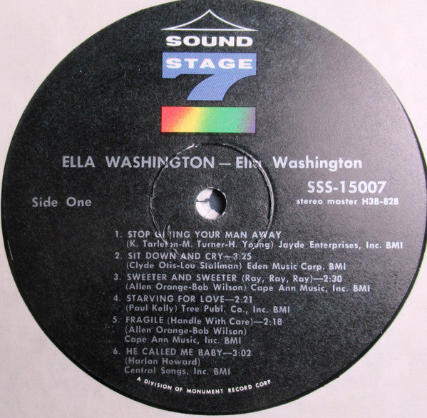 Ella Washington : Ella Washington (LP, Album)