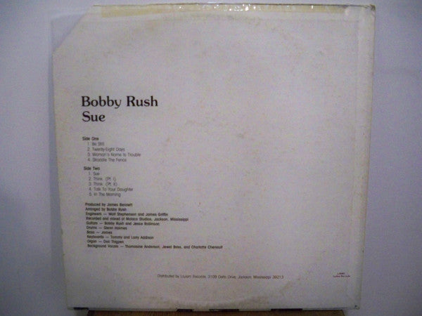 Bobby Rush : Sue (LP, Album)
