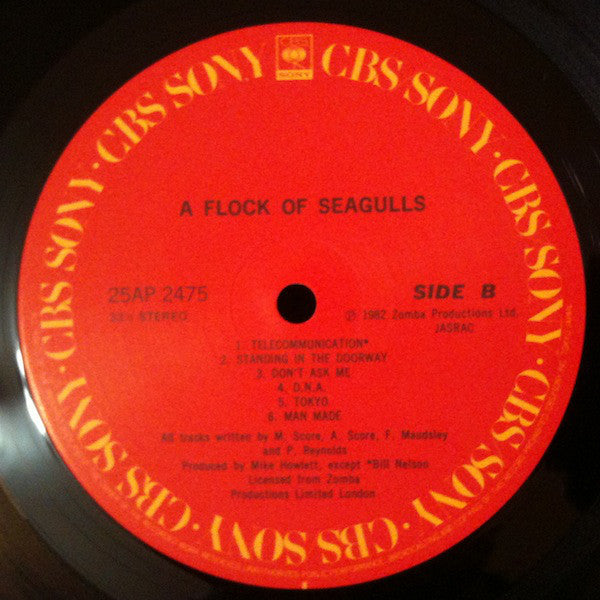 A Flock Of Seagulls : A Flock Of Seagulls (LP, Album)