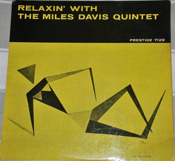 The Miles Davis Quintet : Relaxin' With The Miles Davis Quintet (LP, Album, Mono, RP)