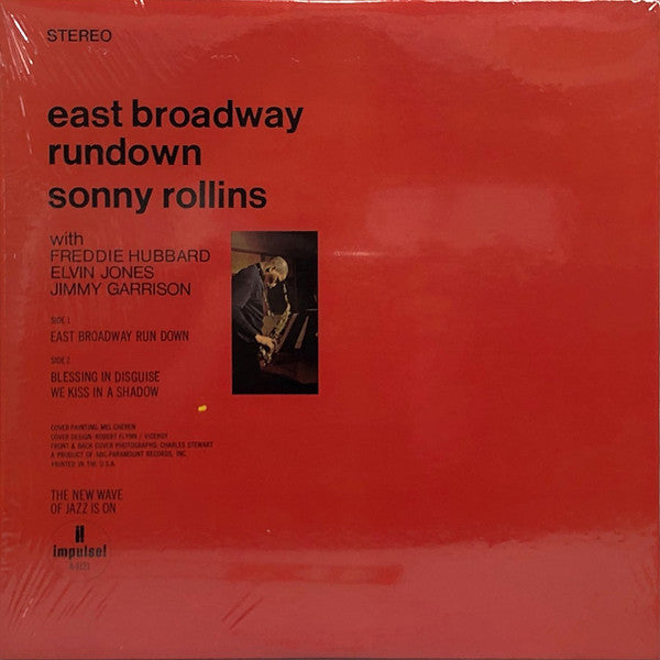 Sonny Rollins : East Broadway Run Down (LP,  Ga)