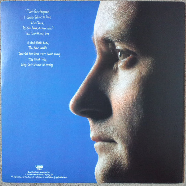 Phil Collins : Hello, I Must Be Going (LP, Album, Gat)